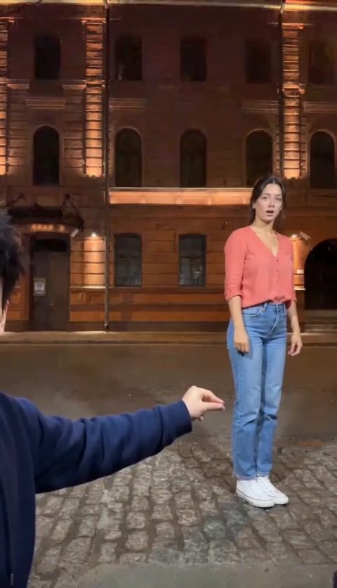 Moment 2 of the Hop Hop Hop Dance AI video